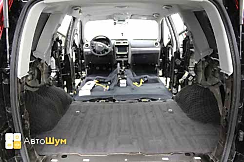 Клеим шумоизоляцию в багажник Хавал Х5