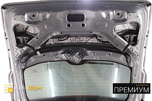 Виброизоляция пятой двери Хавал Н6