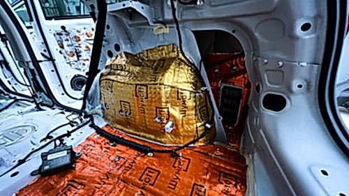 Виброизоляция багажных арок Хавейл Джолион