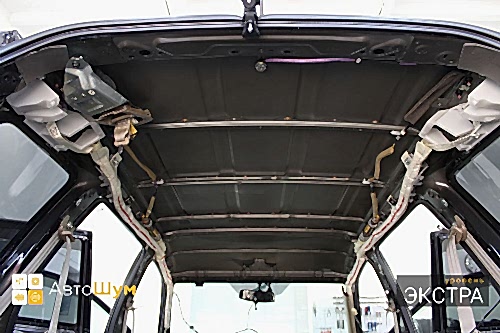 Штатная шумоизоляция Тойота РАВ 4 (XA30)